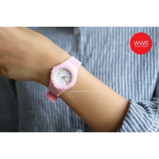 CASIO ของเเท้ CMG รุ่น LRW-200H-4B2VDF สีชมพู