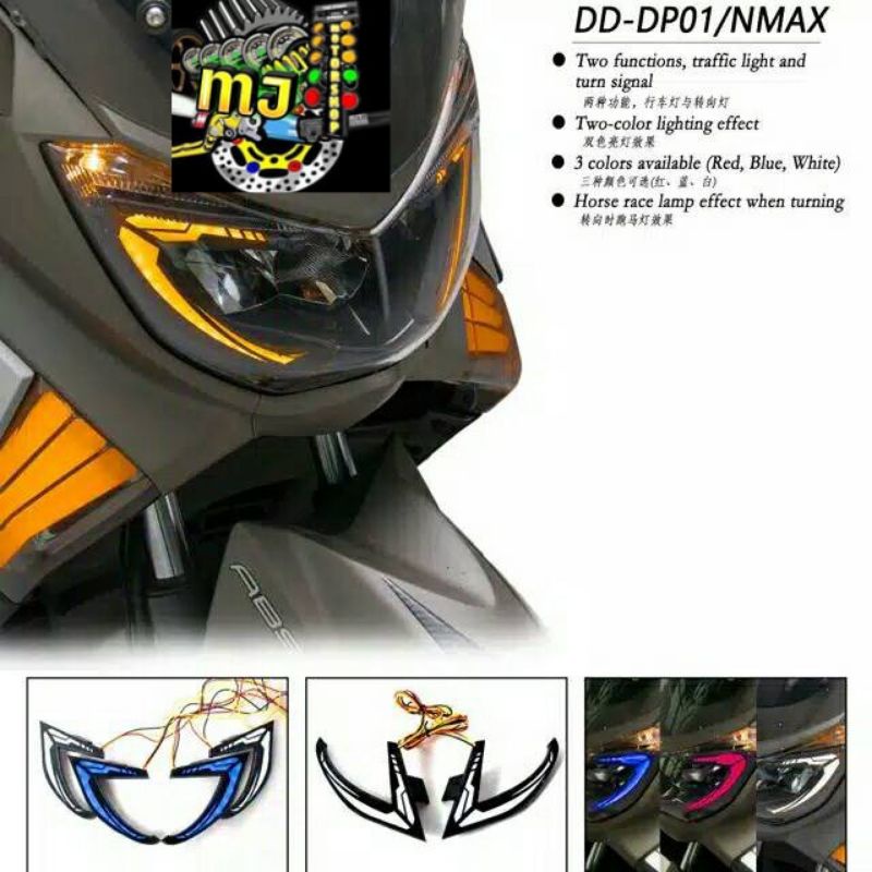 OLD NMAX ด้านหน้า AUDI ไฟ/OLD NMAX AUDI ไฟ LED PNP