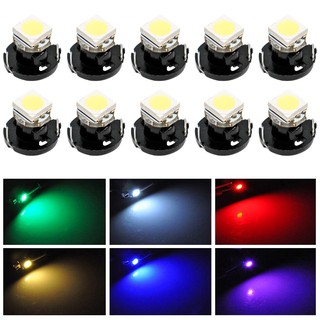 🚘🚘 หลอดไฟ LED T4.7 5050 1 SMD LED ออโต้ สำหรับรถยนต์