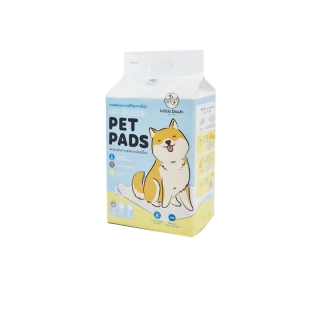 แผ่นรองฉี่ แผ่นรองฉี่สุนัข Little Dachi Pet Pad แผ่นรองซับ สัตว์เลี้ยง ซับได้มาก มีสติกเกอร์ติดพื้น