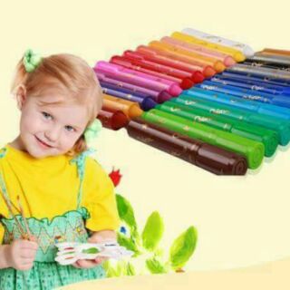 สีเทียน Amos colourix silky crayons