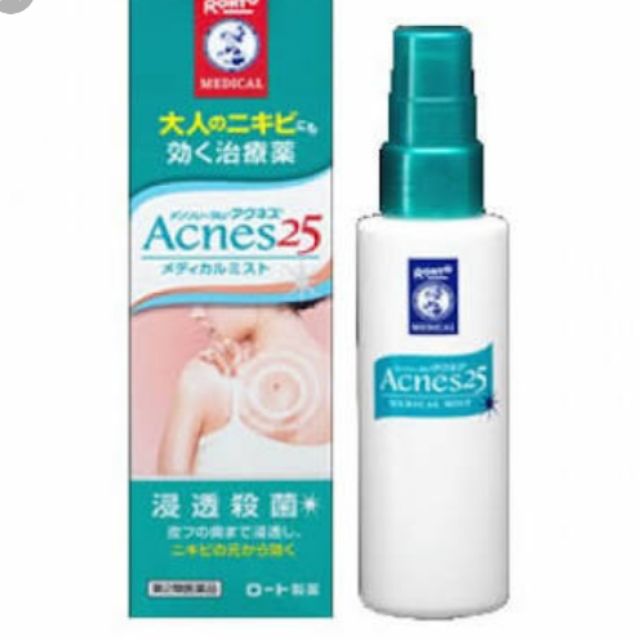 Rohto medical acnes 25 spray