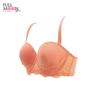 WIENNA Full Moon BRA  NB41204  NB41205 บราคัพไซซ์ใหญ่ ชุดชั้นในครึ่งคัพ  สีส้ม