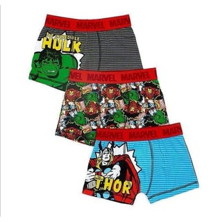 กางเกงในเด็กผู้ชาย   :Disney Store Marvel Boxers For Kids, Pack of 3