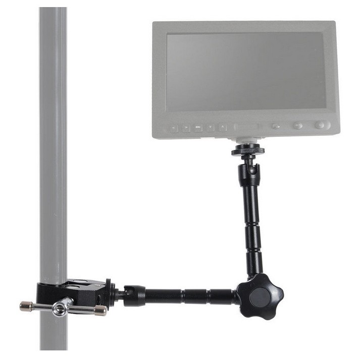 Selens 11นิ้วอย่างชัดเจนแขนเมจิก + ซูเปอร์หนีบปูคีมคลิปสำหรับกล้อง 11inch Articulating Magic Arm + Super Clamp Crab Plier Clip