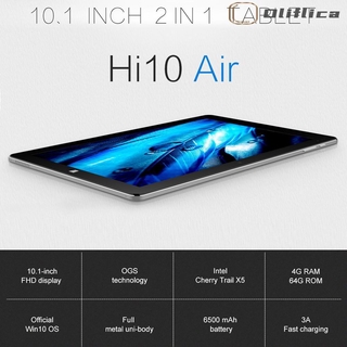 NEW STYLE,NEW LIFE! CHUWI Hi10 Air 10.1 Inch 4GB RAM 64GB ROM Win10 OS 1920*1200 Tablet 1NMS