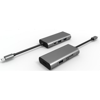 TUCANO 7 in 1 Type-c Adapter (with TF Card)