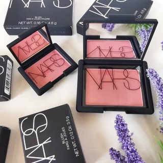 ของแท้ มีทุกขนาด Nars Blush Powder สี Orgasm mini3.5g และ ปกติ4.8g