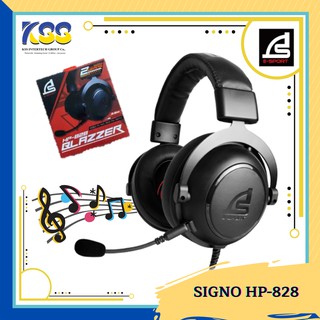 Signo E-Sport HP-828 Blazzer หูฟังเกมมิ่งสำหรับมือถือโดยเฉพาะ มีรีโมทที่สาย ถอดไมค์ได้