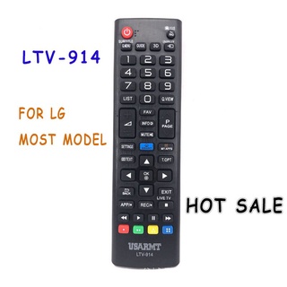 ใหม่ รีโมตคอนโทรล LTV-914 สําหรับสมาร์ททีวี LG LCD LED HDTV TV 3D AKB 10 ชิ้น ต่อล็อต73715679 Akb73715634 สําหรับหลาย Mo