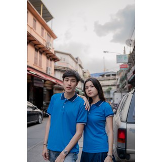 Polo Shirt Dry-tech : Blue colour