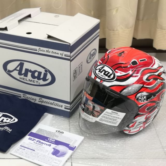 หมวกกันน็อค Arai SZ-Ram4 Haga GP