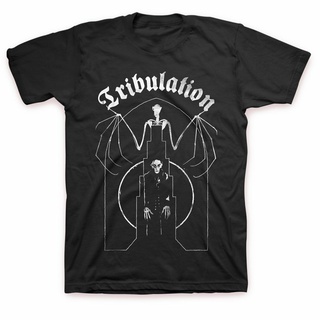 เสื้อยืดโอเวอร์ไซส์เสื้อยืด พิมพ์ลาย Tribulation Bat Nosferatu Heavy Death Metal Music Band สําหรับผู้ชาย 10077777S-3XL