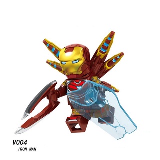 โมเดลบล็อกตัวต่อ Ironman MK50 Minifigures V004