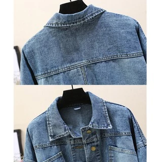 VEGA แจ็คเก็ตยีนส์ เสื้อยีนส์แขนยาว ผ้ายีนส์ (สียีนส์ซืด) รุ่น 892