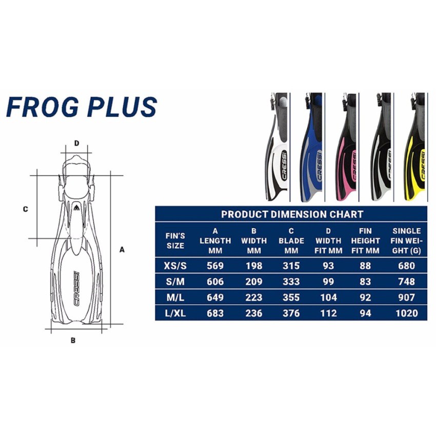 cressi frog plus