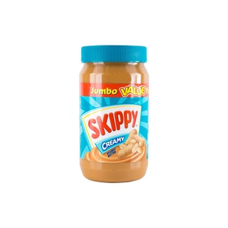 สกิปปี้ เนยถั่วทาขนมปัง ชนิดบดละเอียด 1 กิโลกรัม Skippy Creamy Peanut Butter 1 kg