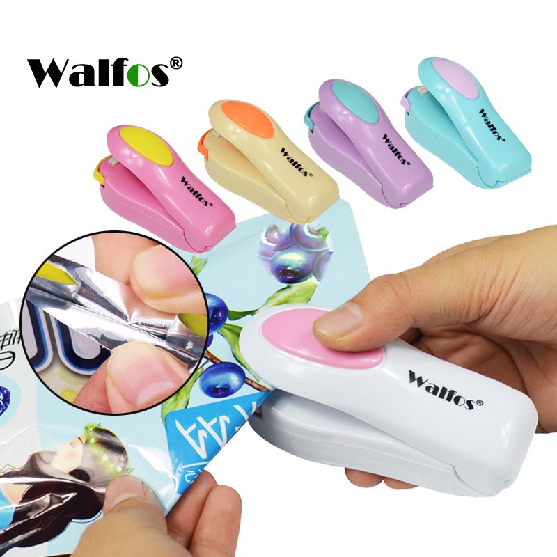 WALFOS เครื่องซีลถุงอาหารพลาสติก ขนาดเล็กแบบพกพา