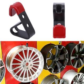 Red and Black Car Hub Hook Wheel Display Rack Car Supplies