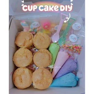 🧁พร้อมส่ง🧁คัพเค้กdiy ออกแบบเอง + ฟรีที่ปาดครีม