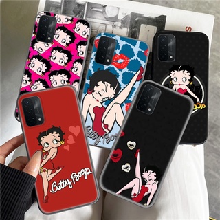 มาใหม่ เคสโทรศัพท์มือถือแบบนิ่ม ลาย betty boop สําหรับ Realme 7 Pro 4G 8 Pro 8S Q3 Q3i Narzo 30 V13 C2 C3 C11 C11 C12