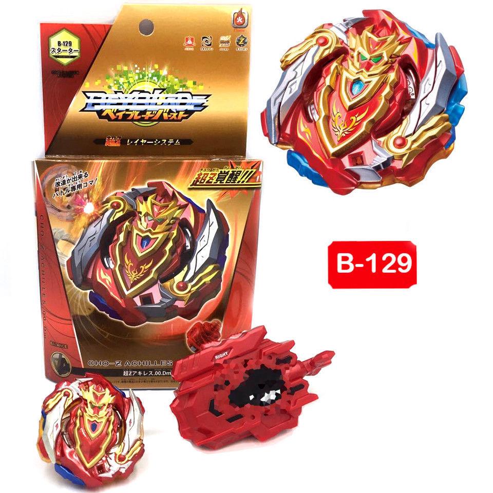 choo - z achilles b - 129 ชุดของเล่น beyblade super z+lr อุปกรณ์ของเล่นสําหรับเด็ก+b - 88 grip