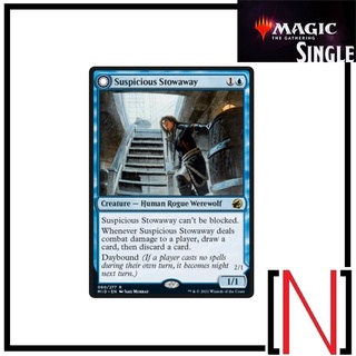 [MTG][Single][MID] Suspicious Stowaway // Seafaring Werewolf ระดับ Rare [ภาษาอังกฤษ]