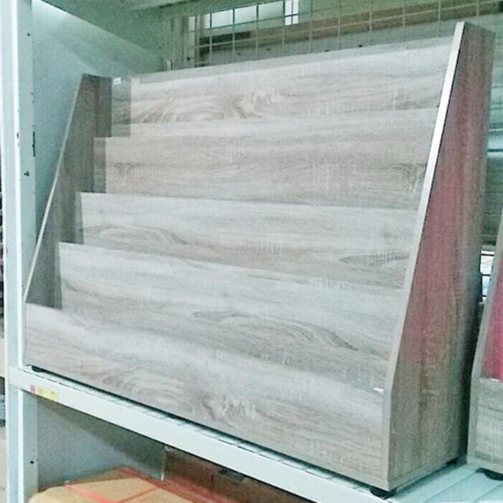 Kshop998 ตู้หนังสือ รุ่น BookShelf120 - ลายไม้แอส