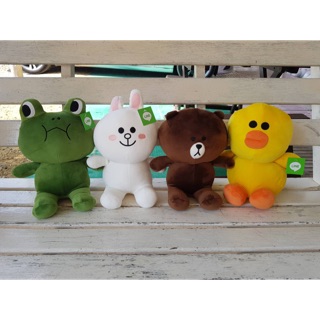 ตัวใหญ่ซื้อคู่ ลดค่าส่ง 1 ตัว ❤️🐻🐰 ตุ๊กตา ไลน์  | บราวน์ | โคนี่ | เคโระ | แซลลี่ 🐤🐸 พร้อมส่ง