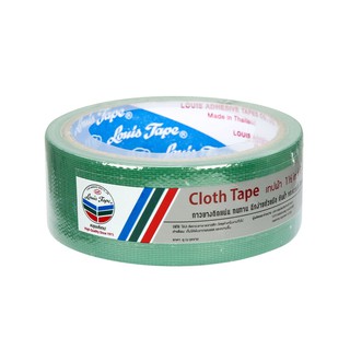 เทปผ้า 1 1/2 นิ้วx8หลา สีเขียว หลุยส์ Cloth tape 1 1/2 inches x8 yds Green Louis