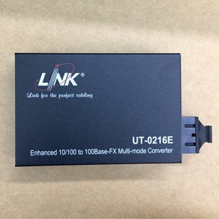 UT-0216E Media Converter SC MM Link