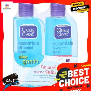 คลีนแอนด์เคลียร์โทนเนอร์ 100X2ผลิตภัณฑ์ดูแลผิวหน้าCLEAN+CLEAR TONNER 100X2