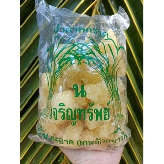 น้ำตาลกรวดสีเหลือง(ไม่ฟอกสี) ขนาด 500 กรัม 4289&6395