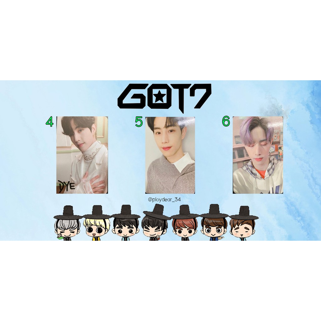 โฟโต้การ์ด GOT7 OFFICIAL ของแท้