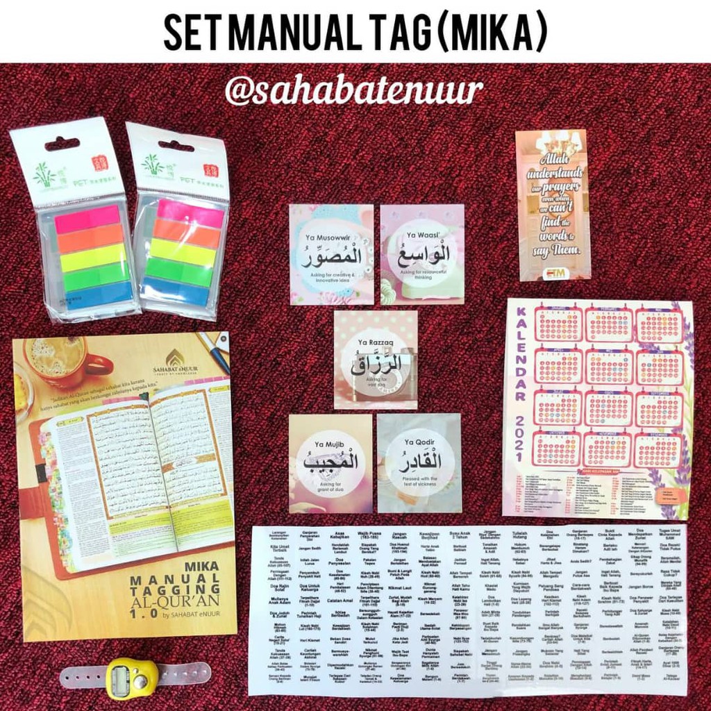 Manual Tagging Al Quran Mika 1.0 (168 Tag)