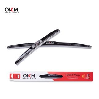 OKM ใบปัดน้ำฝน wiper blade ขนาด 18"กับ22"