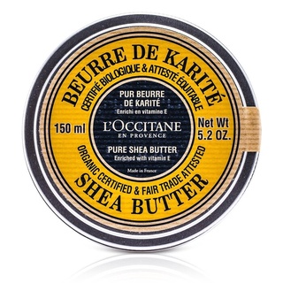 LOCCITANE - เพิ่มความชุ่มชื้นสู่ผิว Organic Pure Shea Butter - 150ml/5.2oz