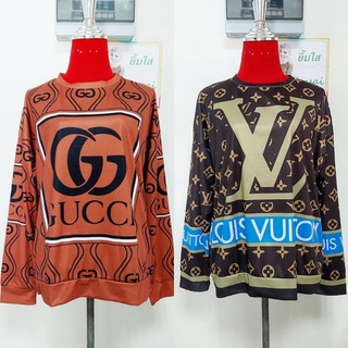 ป้ายแบรนด์ เสื้อยืดแขนยาว ผ้านาโน