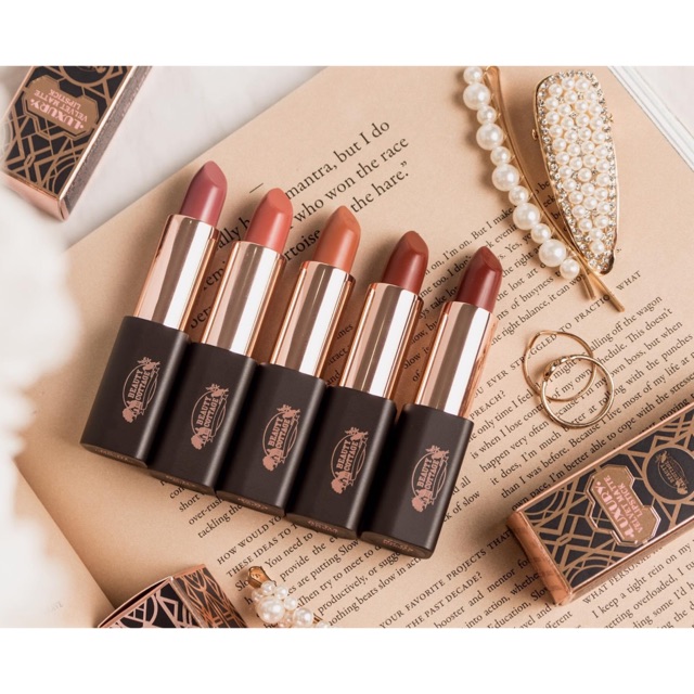 Beauty Cottage Luxury Velvet Matte Lipstick - บิวตี้ คอทเทจ ลักชัวรี่  เวลเวท แมท ลิปสติก | Shopee Thailand