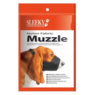 SLEEKY ตะกร้อไนล่อนครอบปากสุนัข เบอร์ 2 **สินค้าซื้อแล้วไม่รับเปลี่ยนคืนทุกกรณี กรุณาวัดขนาดให้ถูกต้อง**