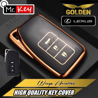 【Mr.Key】ใหม่ เคสรีโมตกุญแจรถยนต์ TPU สําหรับ Lexus NX ES UX US RC LX GX IS RX 200 250h 350h LS 450h 260h 300h UX200