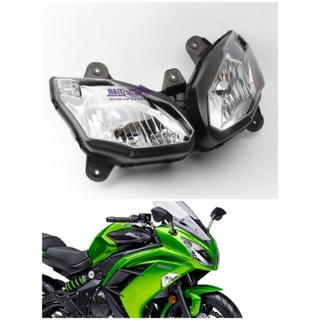 ชุดไฟหน้า kawasaki 650ชุดไฟหน้า kawasaki ninja 650 ปี 2012-2016 ไฟหน้าEX650 นินจา650/ER6Fปี12/13/14/15/16ชุดไฟหน้า