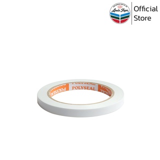 POLYSEAL TAPE เทปกาวสองหน้า ทิชชู่ 10 มม. x 20 หลา กาวอะคริลิคสูตรน้ำมัน (30 ม้วน/แพ็ค)