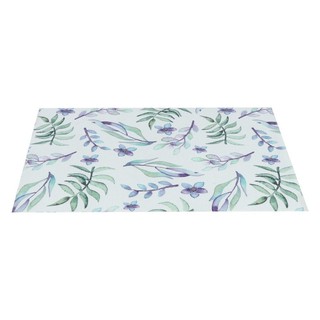 ที่รองภาชนะ แผ่นรองจาน LEAVE สีขาว อุปกรณ์บนโต๊ะอาหาร ห้องครัวและอุปกรณ์ PLACEMAT LEAVES WHITE