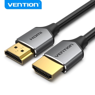 Vention Hdmi 4K 60hz สายเคเบิลความละเอียดสูง Hdcp 2.2 สายเคเบิลอลูมิเนียมอัลลอยด์ แบบบาง ALE