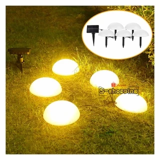 HY-5LED ไฟเหลือง 1 LED ไฟปักสนาม พลังงานแสงอาทิตย์โซล่าเซลล์ เพิ่มความสวยงาม