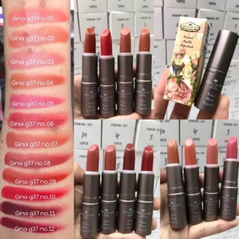 ลิปสติกจีน่าแกลม Gina Glam ✨✨
