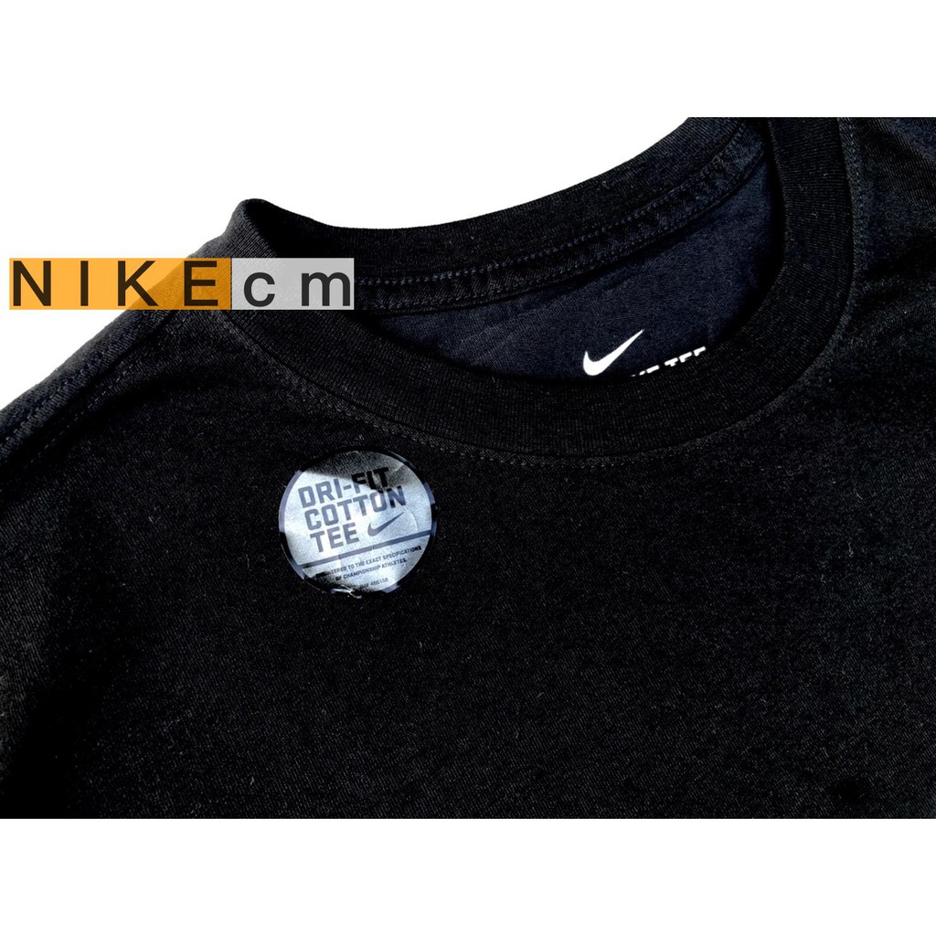 CK0638-010 เสื้อวิ่งชาย NIKE Dri-Fit สีดำ THE NIKE TEE | Shopee Thailand