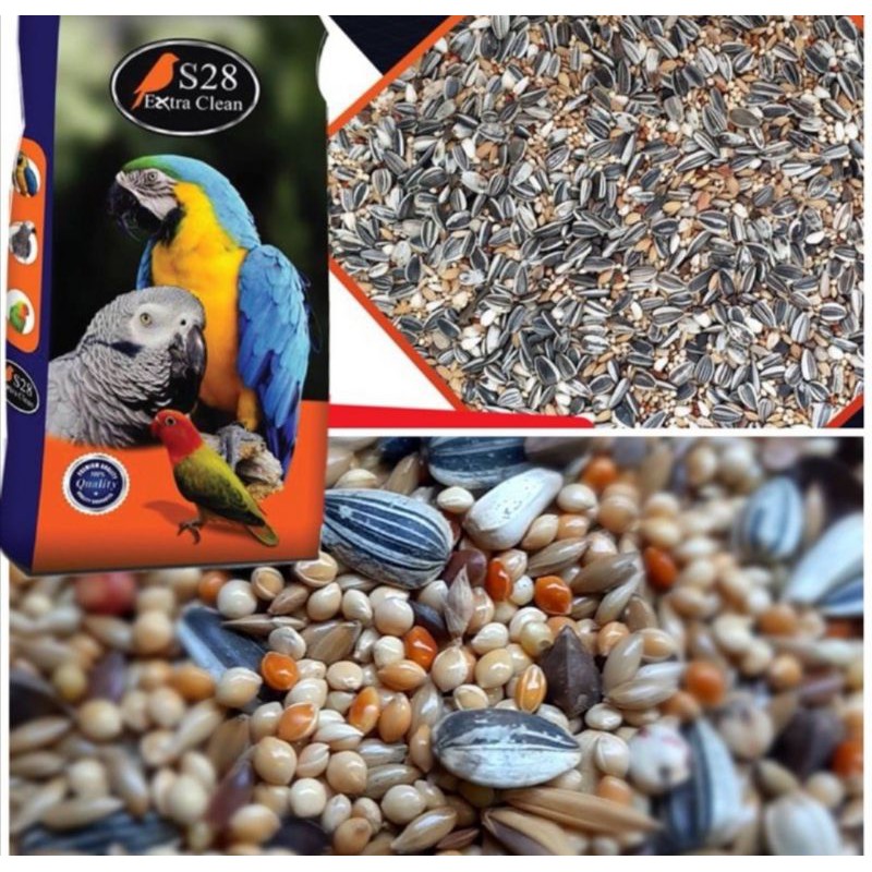 อาหารนก S28​extra clean