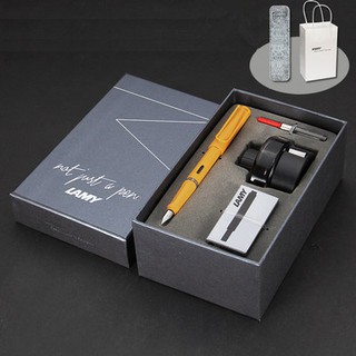 【พร้อมส่ง กล่องของขวัญหมึก】Lamy Safari Candy "Mango" Fountain Pen Ink Gift Box 2020 Special Edition - ปากกาหมึกซึมลามี่ซาฟารีแคนดี้ สีแมงโก้